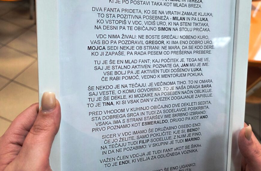 Usposabljanje za življenjsko uspešnost – Most&hellip;