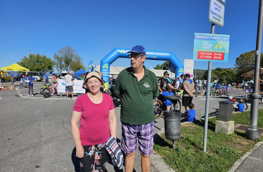 Stanovalci enote Mimoza na Istrskem maratonu